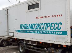 График работы передвижного кабинета компьютерной рентгенографии 